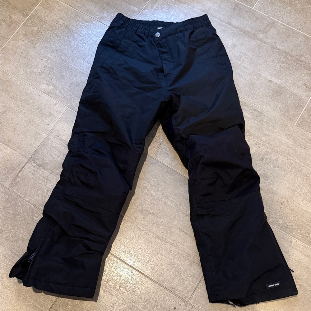 Lands' End Men's Cargo Pants - Black